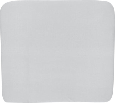 Housse de matelas à langer Meyco baby uni - gris clair - 85x75cm