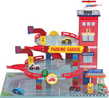 Garage en bois mentari rouge