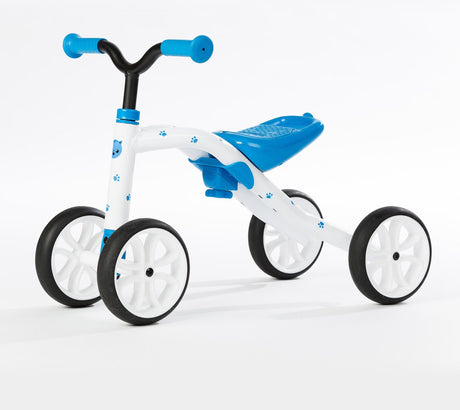 Quadie Chillafish, draisienne véhicule enfant, 4 roues, bleu