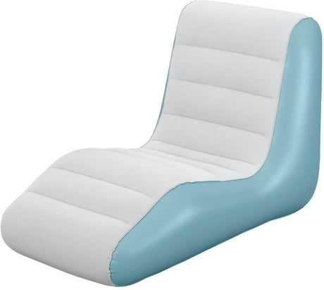 Matelas gonflable Bestway Leisure Luxury Chaise – 1 personne – 133 cm x 79 cm x 88 cm