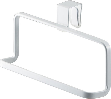 Porte-serviettes Yamazaki porte de placard de cuisine blanc