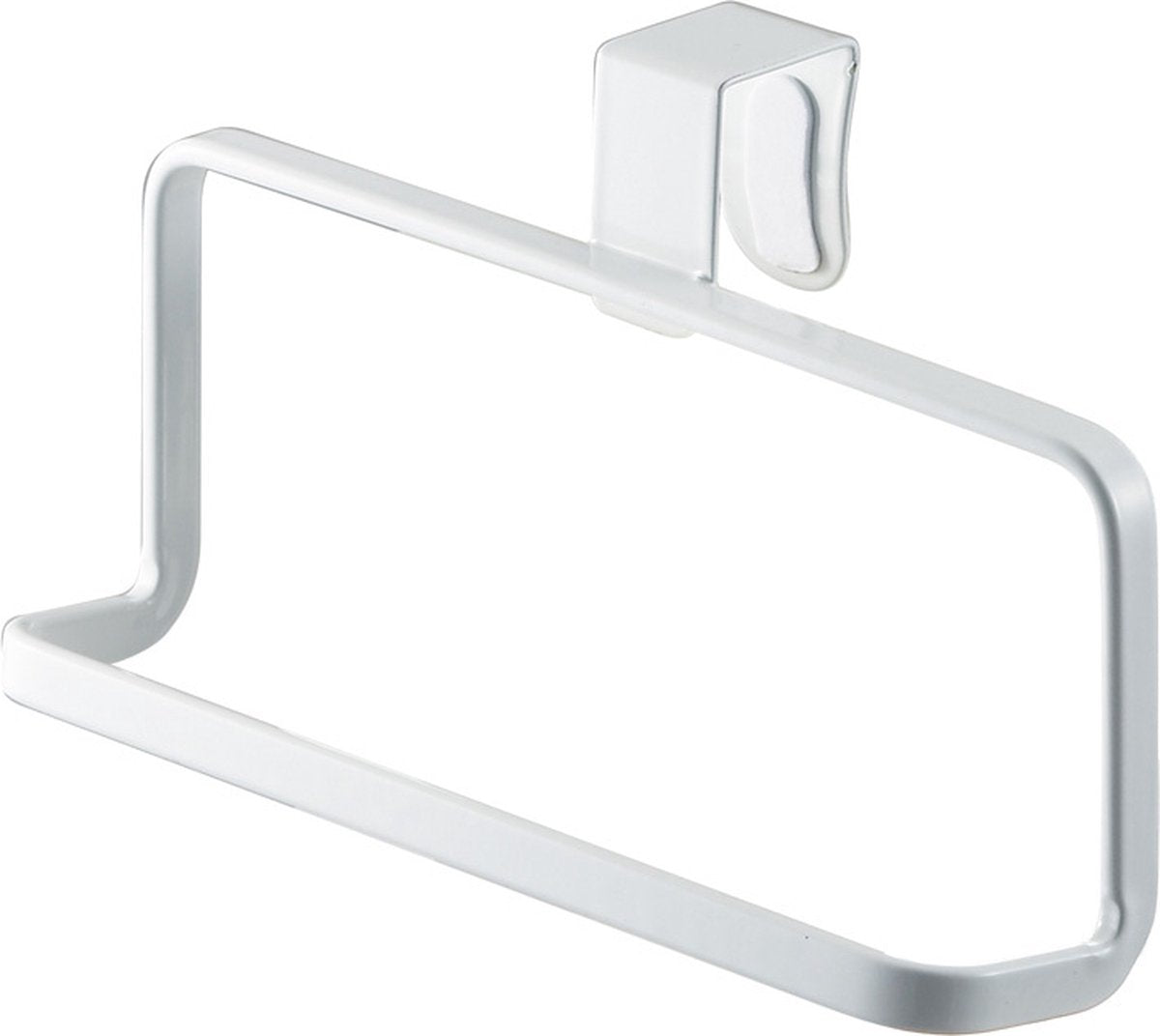 Porte-serviettes Yamazaki porte de placard de cuisine blanc