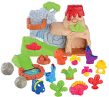 Playgo dinosaures avec ensemble de jeu volcan - 20 pièces.