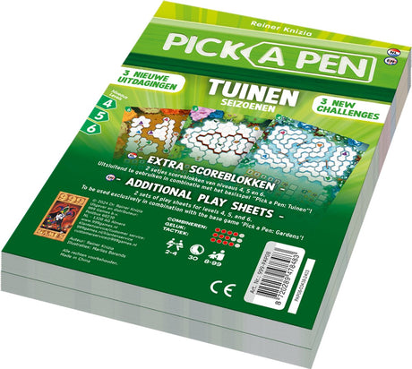 999games 999 jeux Choisissez un jardin enclos : saisons niveau 4,5,6 blocs de score, 2 pcs.