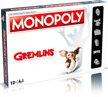 Hasbro gaming mouvements gagnants monopole - jeu de société - gremlins - anglais