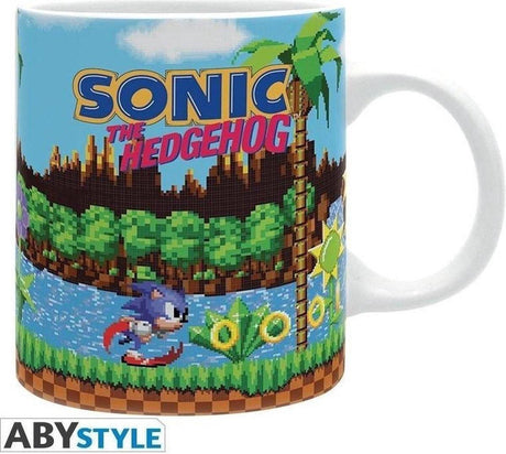 Abystyle sonic - mug - 320 ml - rétro -