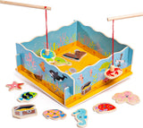 Bigjigs jeu de pêche en bois jeu de pêche jeu de pêche à la ligne grand
