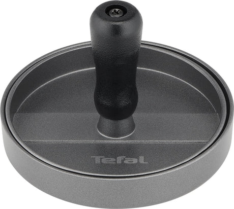 Presse à hamburger Tefal - presse à hamburger - gris foncé - convient pour des hamburgers parfaits - revêtement antiadhésif