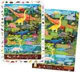 Panda banane - puzzle de recherche et de recherche de dinosaures - 60 pcs.