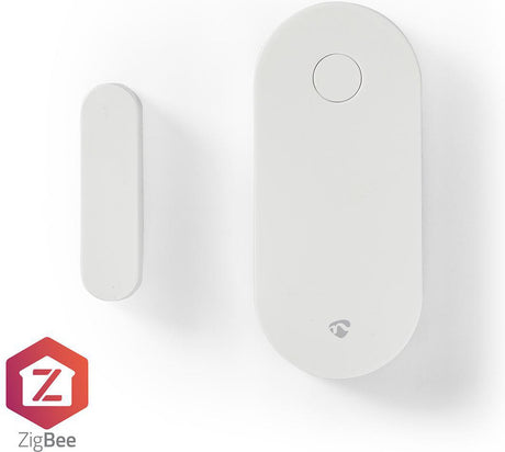 Capteur de fenêtre de porte intelligent Nedis smartlife - zigbee 3.0 - alimenté par batterie - android ios - blanc