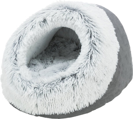 Trixie panier pour chat igloo harvey gris blanc-noir