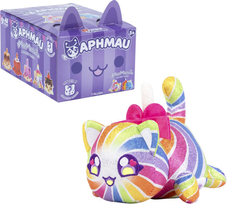 Boti peluche alhmeu 15 cm mystère meemeow série 7 friandises de carnaval | 9 pièces