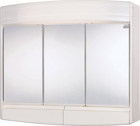 Armoire à miroir Differnz topas-eco - 3 portes - avec éclairage