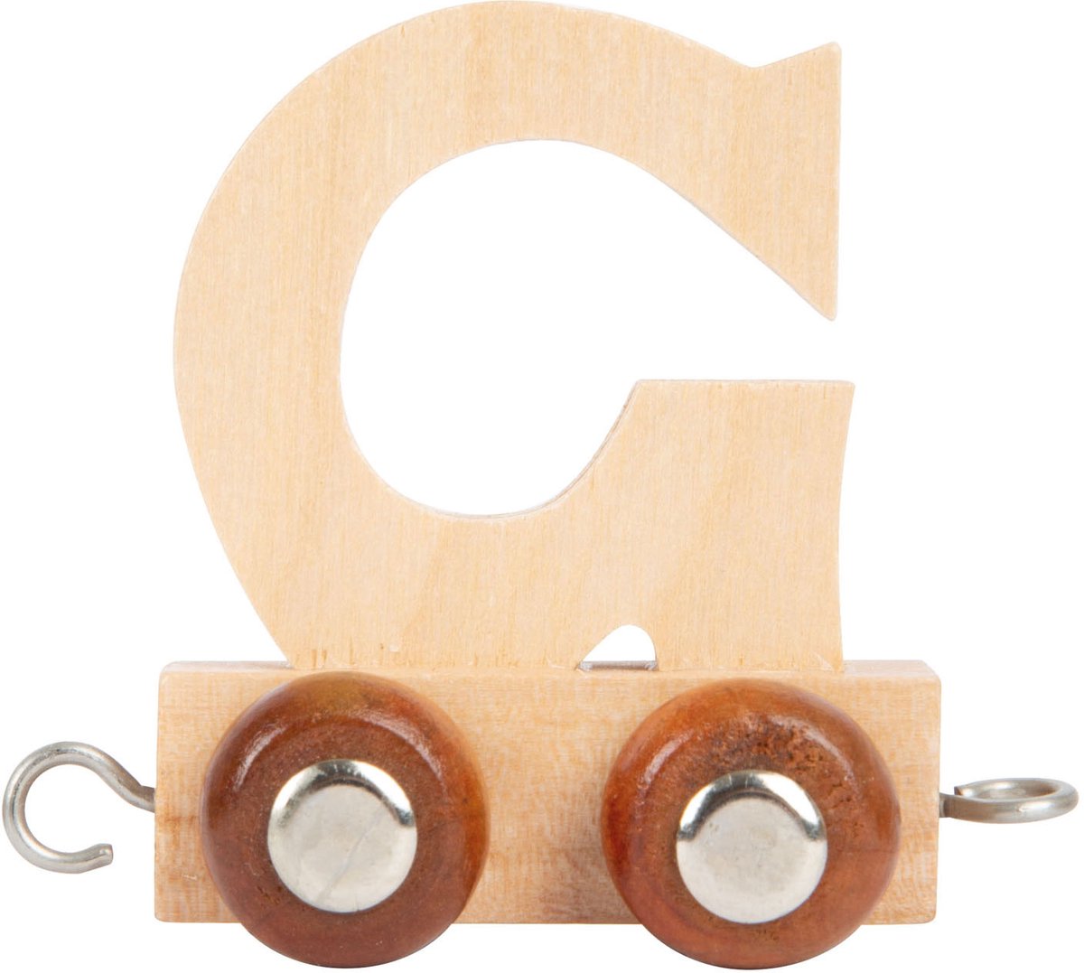 Small foot - train de lettres en bois - g - 12 pièces