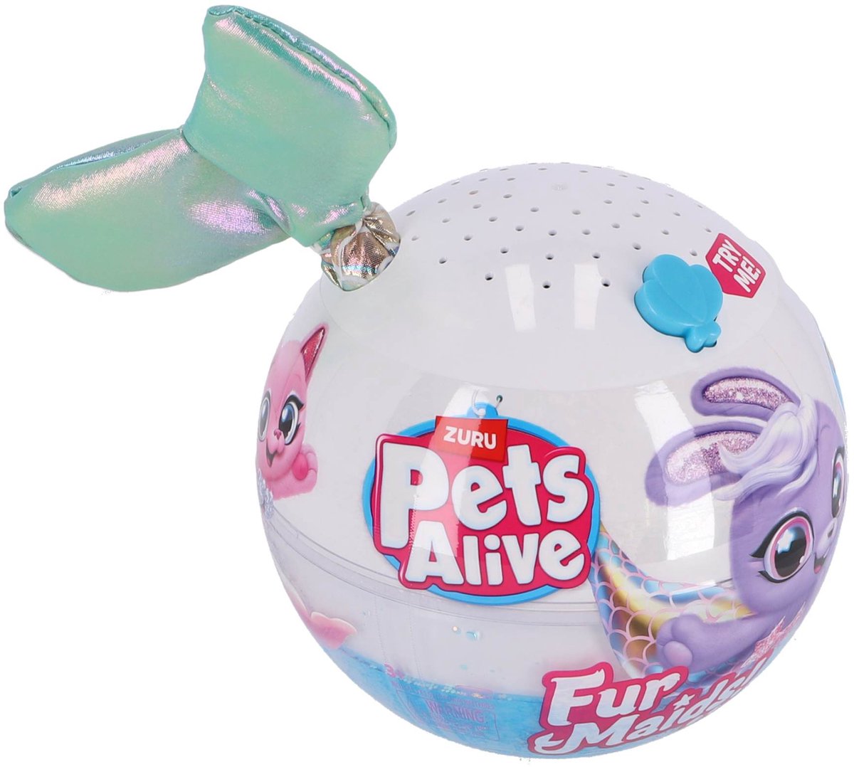 Pets Alive - Peluche fermaids en boule