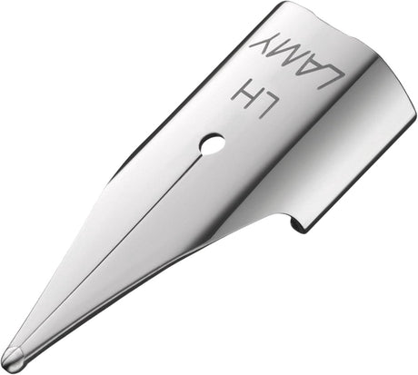 Lamy z 50 nib 888 - stylo de rechange en acier inoxydable chromé de couleur transparent - force de plume gauche - plume adaptée à la suspension pour gauchers