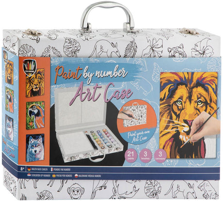 Creative Craft Group Peinture sur Number Dieren Color Case, 27dlg.