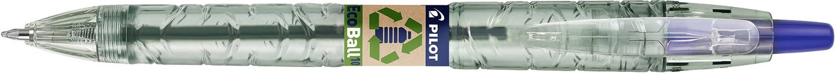 Stylo à bille Pilot ecoball - b2p begreen medium - bleu - 1 pièce