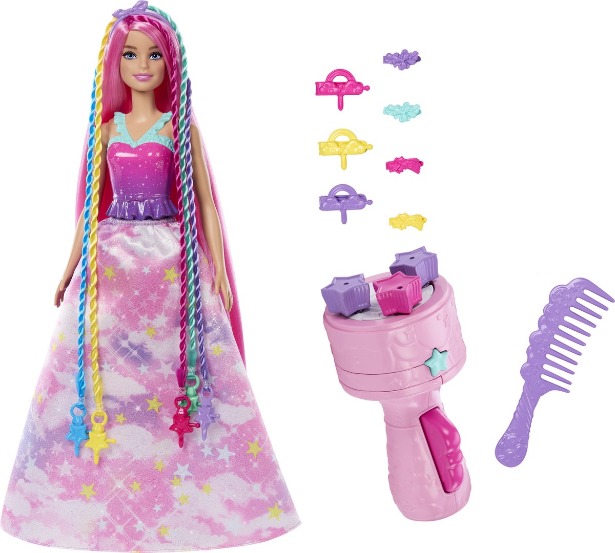 Poupée de soins capillaires Barbie dreamtopia - poupée