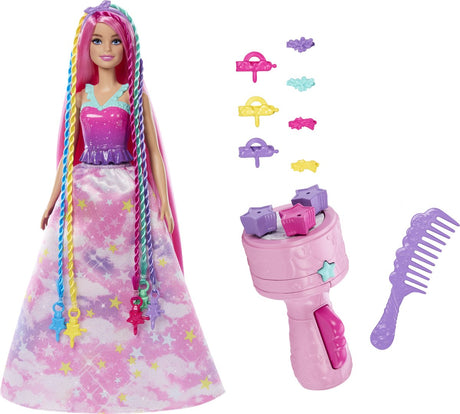 Poupée de soins capillaires Barbie dreamtopia - poupée