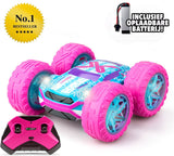 Spectron exost rc 360 cross flash voiture contrôlée rose amazon