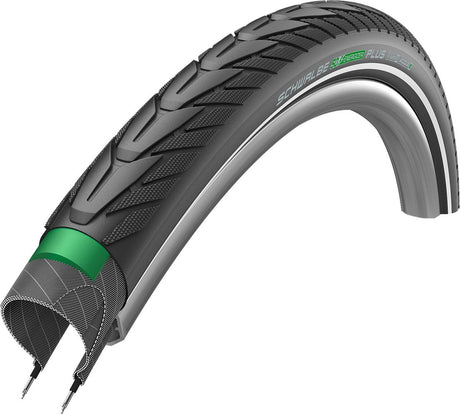 Schwalbe pneu energizer plus greenguard 28 x 1,40 37-622 mm - noir avec reflet
