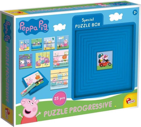 Lisciani puzzle progressif peppa pig