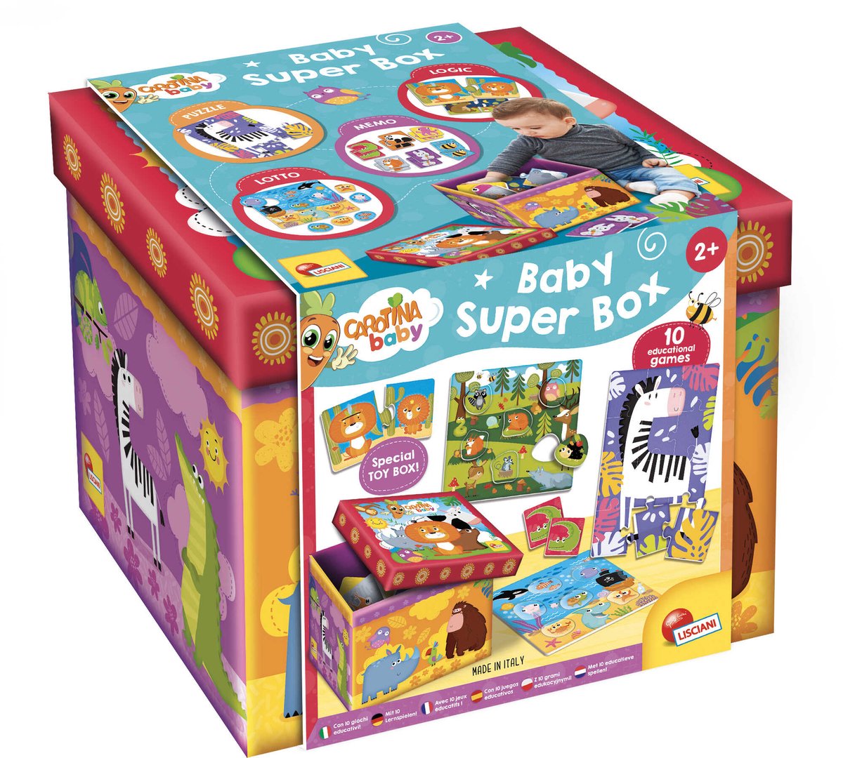 Lisciani carotina bébé - super boîte bébé