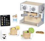 Machine à café et thé en bois Goki - 16 pièces.