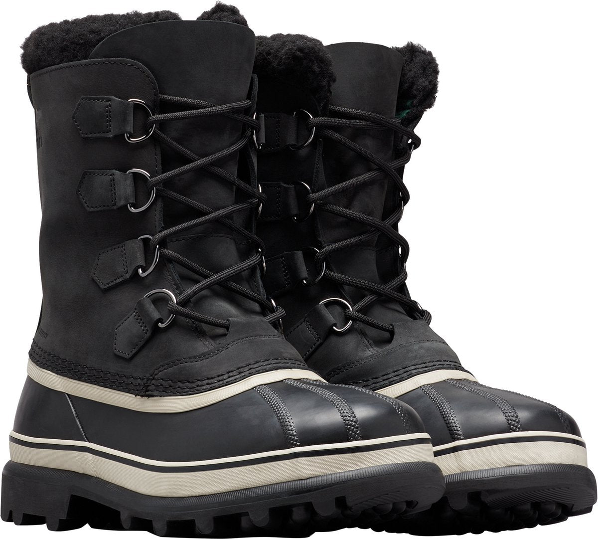 Bottes de neige homme Sorel caribou™ wp - noir, pierre foncée - taille 46