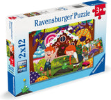 Ravensburger puzzle contes de fées 2x12pcs