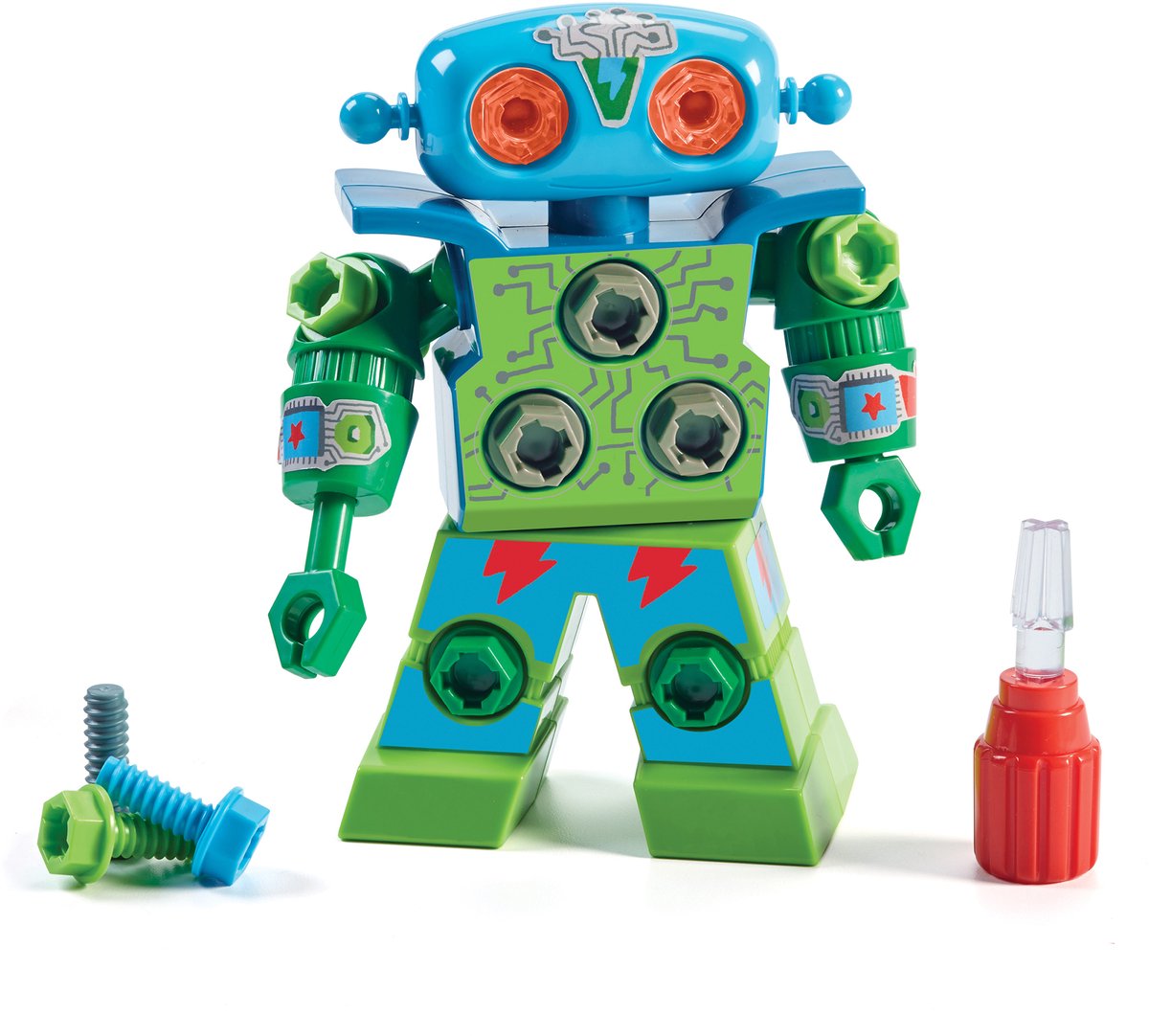Ressources pédagogiques design robot Drill® - robot décorateur de perceuses - voix - vert - 3+