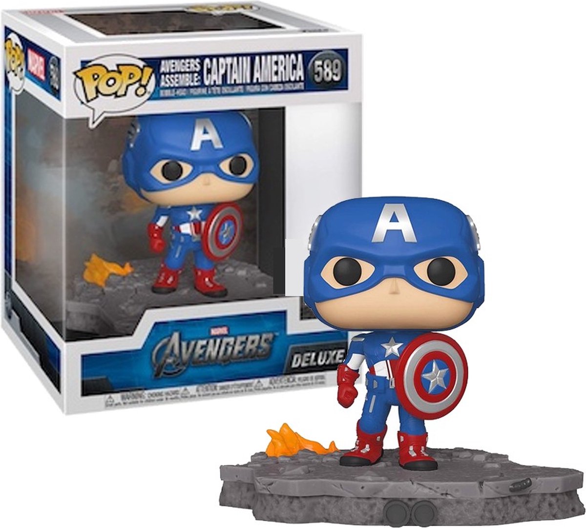Funko-pop ! - Captain America - Avengers Assemble - Édition spéciale de luxe - #589