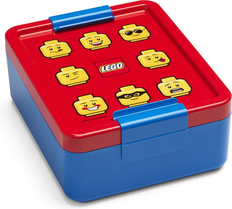 Lego - boîte à lunch iconique - polypropylène - bleu