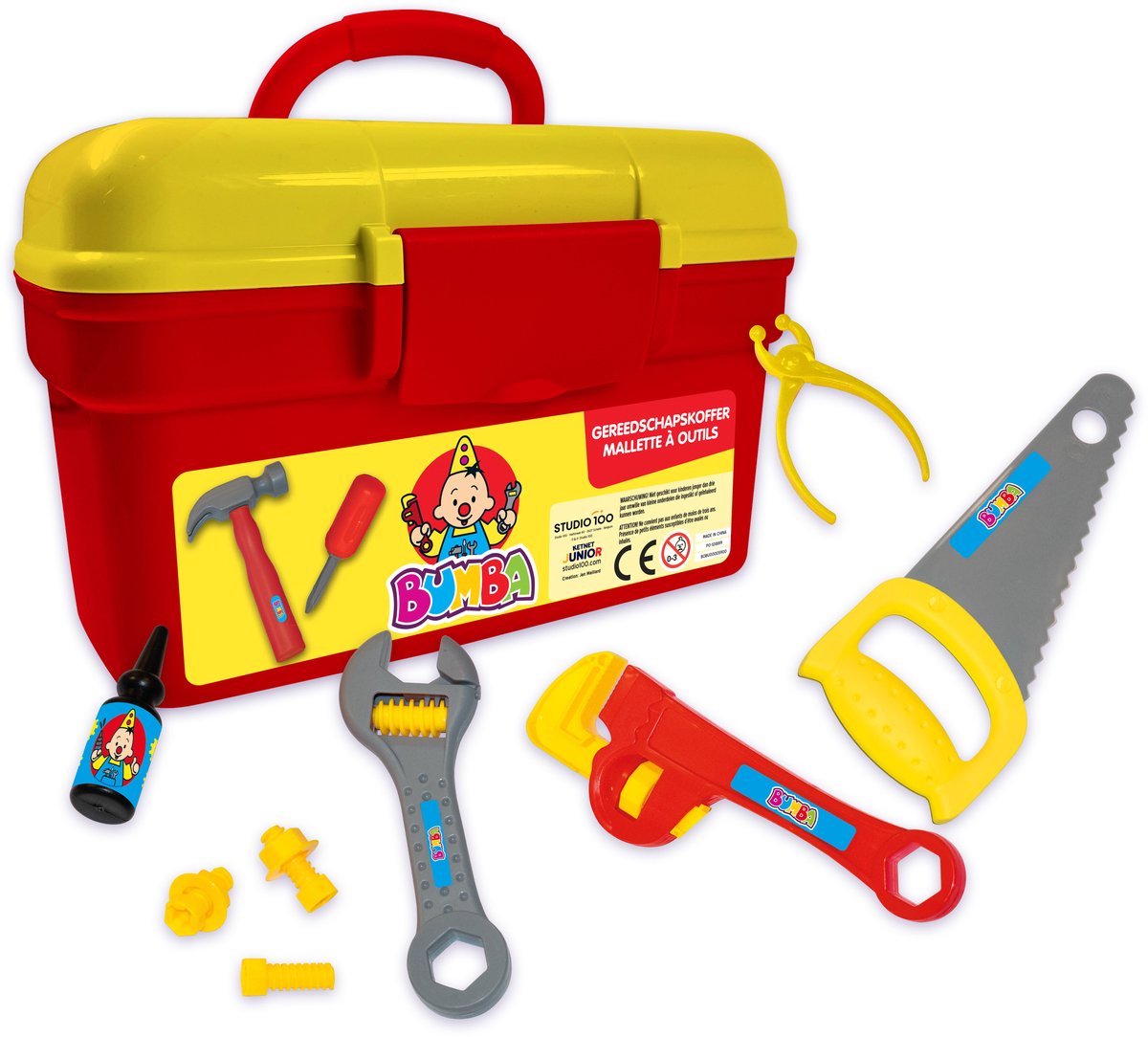 Mallette à outils Studio 100 bumba avec outils