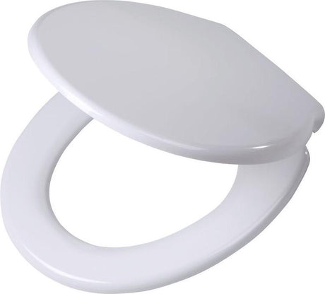 Tiger Burton - abattant de toilettes - abattant de toilettes avec couvercle - fermeture en douceur - fonction easy clean - duroplastique - blanc