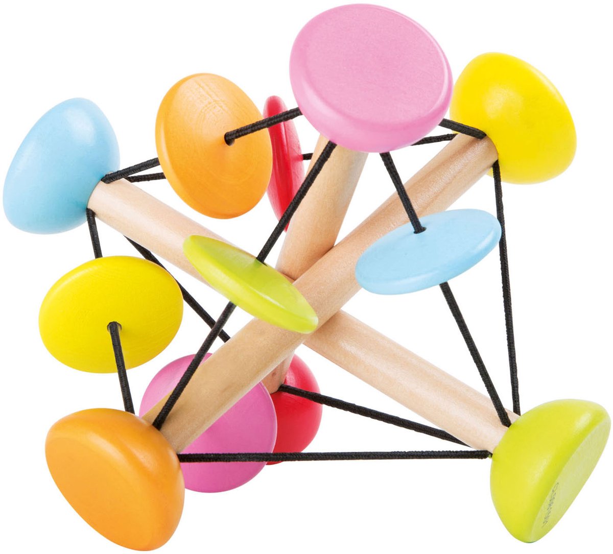 Small foot - barres en bois avec commande moteur élastique