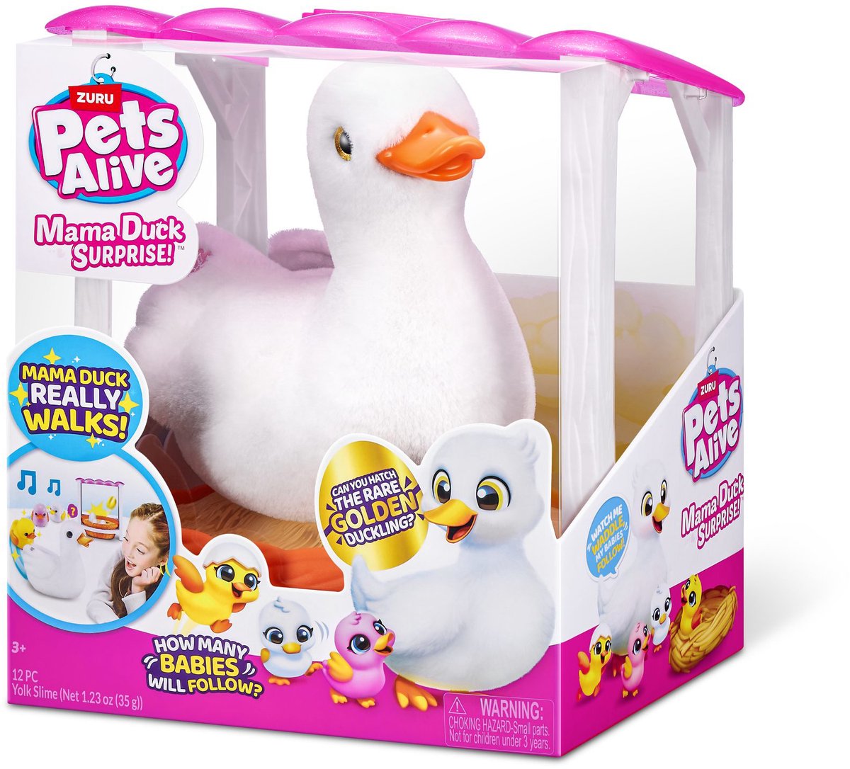 Pets Alive Maman Canard surprise avec bébé
