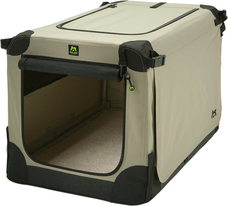Maelson caisse de voyage chenil souple 82cm beige m