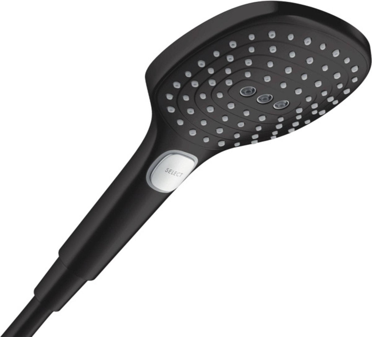 Hansgrohe raindance select e douchette à main 120 3jet noir mat