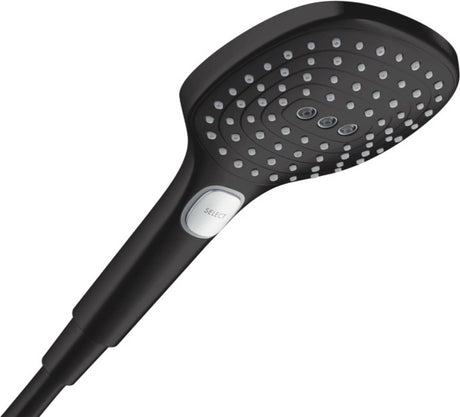 Hansgrohe raindance select e douchette à main 120 3jet noir mat