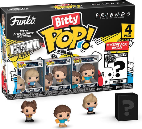 Funko-pop ! films : amis - bitty pop 4-pack 80's rachel