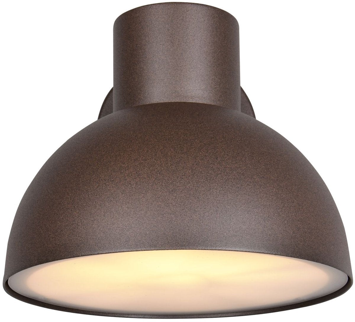 Trio elbe - applique - couleur rouille - excl. 1x e27 4,9 w - montage mural - éclairage extérieur - ip44