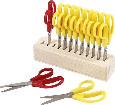 Société créative https : www.ccobby.nl ciseaux pour enfants-l-12-5-cm-round-1-set
