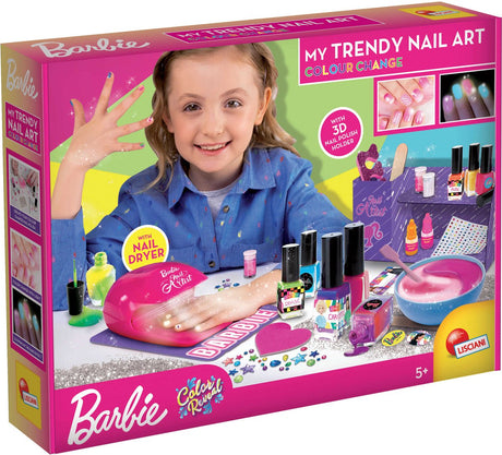 Lisciani barbie mon changement de couleur tendance nail art