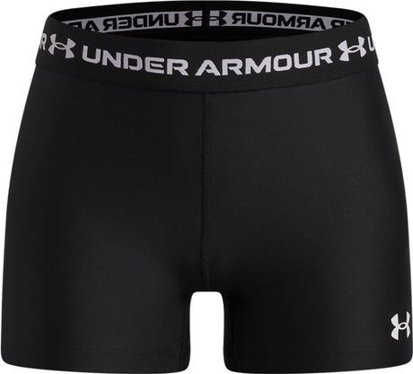 Under Armour Heatgear Shorty-blk Pantalon de sport pour filles - noir - blanc
