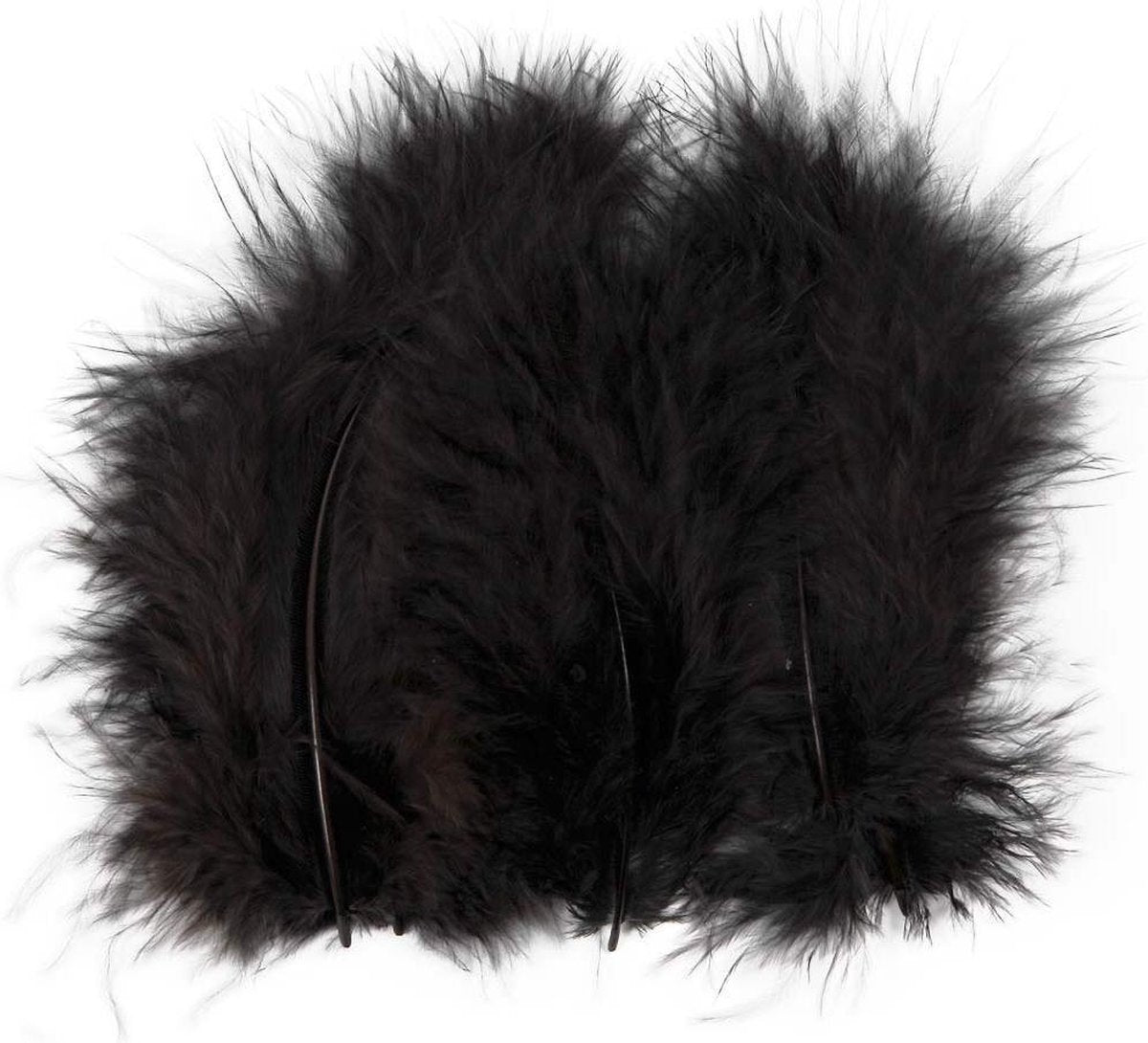 Creativ Company Down Black 5-12 cm, 15e.