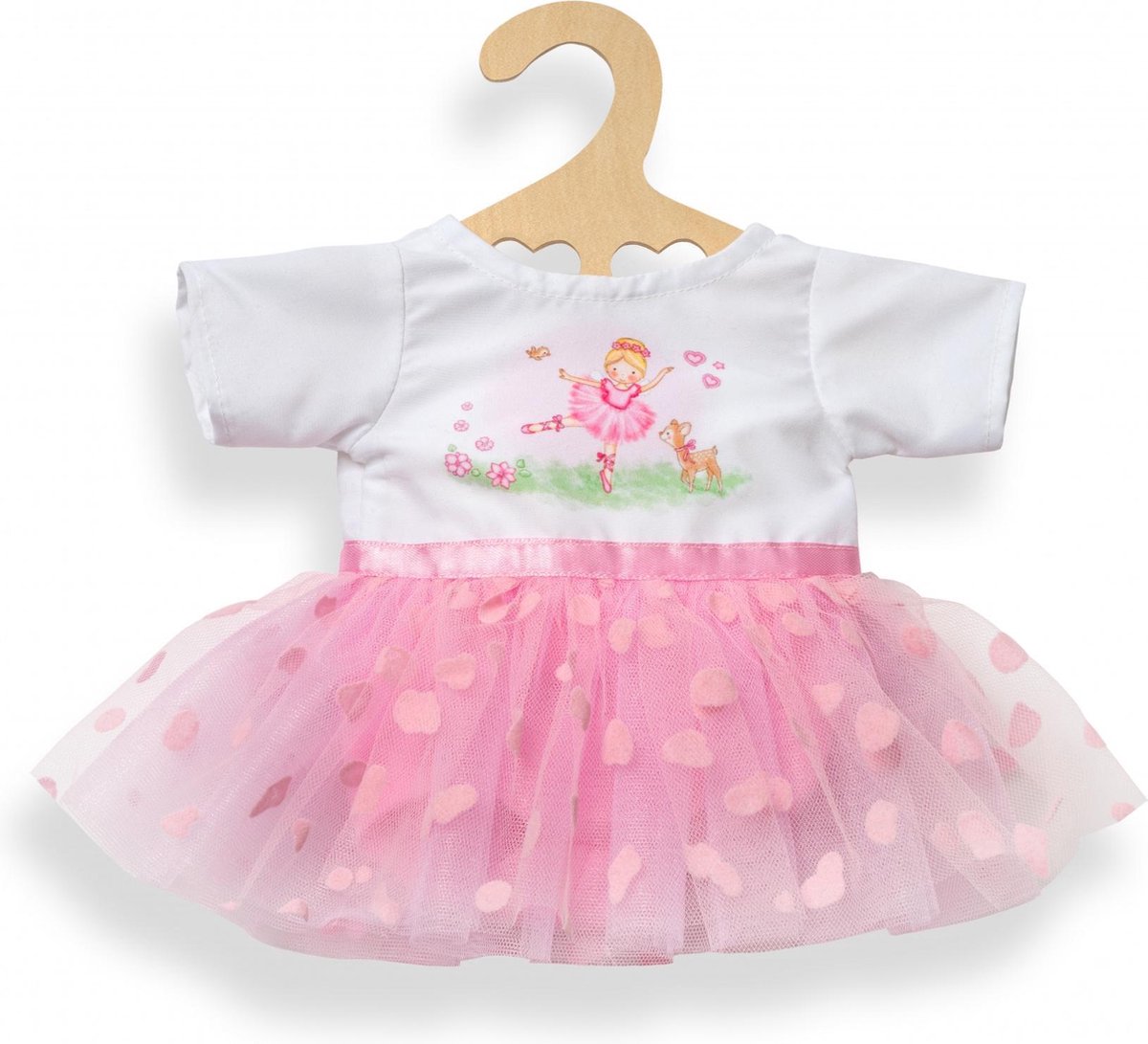 Robe de poupée ballerine Heless, 28-35 cm