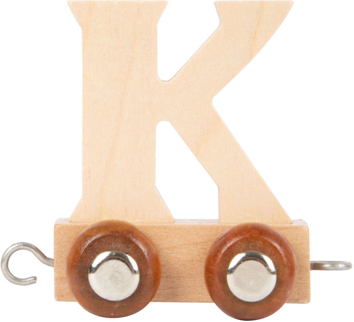 Small foot - train de lettres en bois - k - 12 pièces