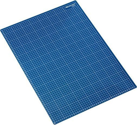 Tapis de découpe Westcott - a2 - bleu - 600x450mm - 5 couches - auto-cicatrisant - ac-e46002